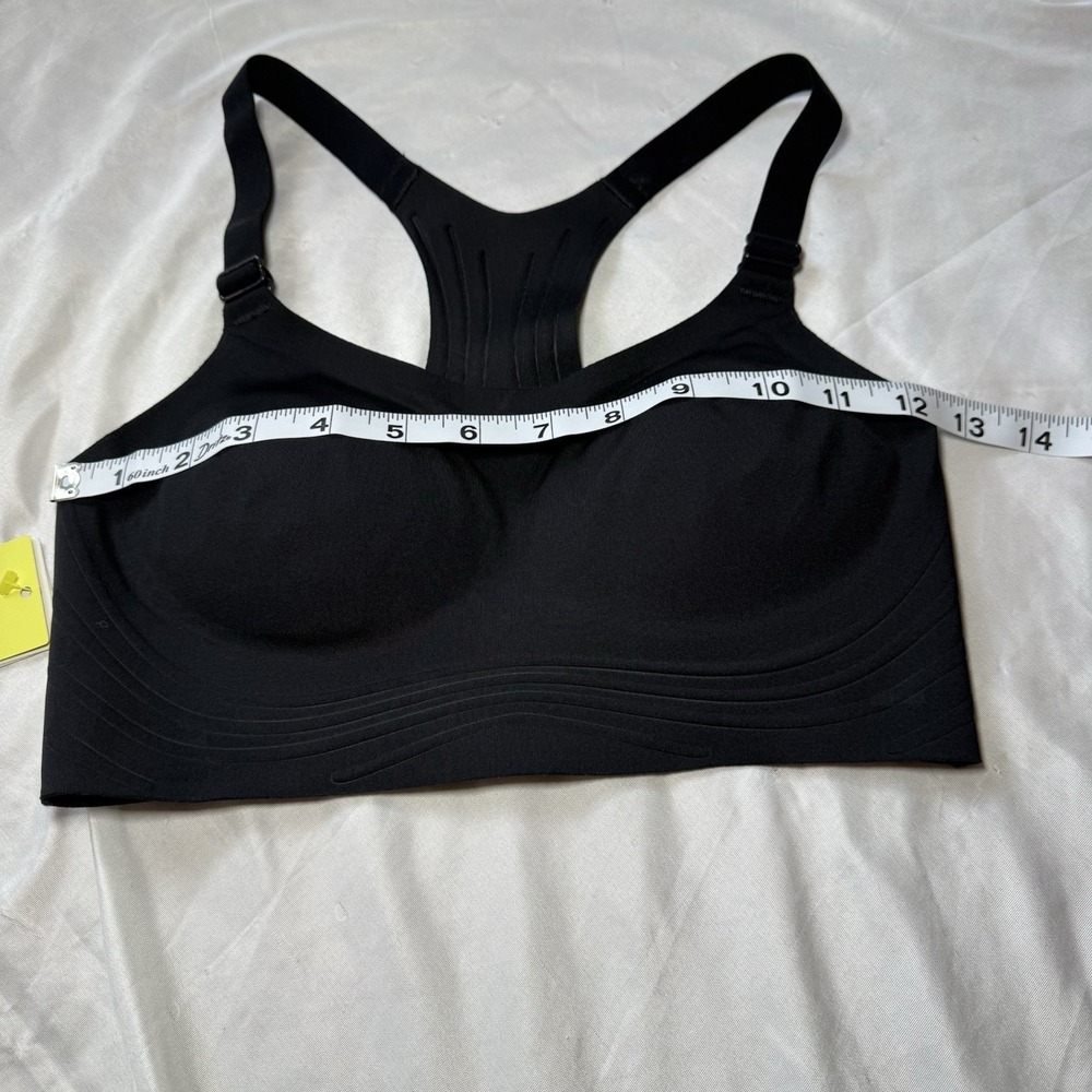 All in Motion Women's High Support Embossed Racerback Run Bra Black Size XS NWT - Picture 8 of 8